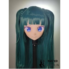 (NFD08)Customize Handmade Crossdress Full Head Female/Girl Resin Japanese Cartoon Character Animego Cosplay Kigurumi Mask (NFD08)Customize Handmade Crossdress Full Head Female/Girl Resin Japanese Cartoon Character Animego Cosplay Kigurumi Mask